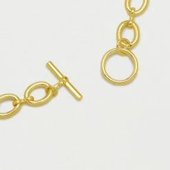 Estella Bartlett Jewellery Oval Link T-Bar Chain Bracelet