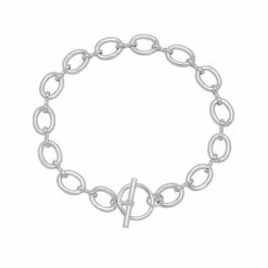 Estella Bartlett Oval Link T-Bar Chain Bracelet Jewellery