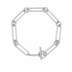 Estella Bartlett Long Link T-Bar Mixed Chain Bracelet Sale 9 Estella Bartlett Long Link T-Bar Mixed Chain Bracelet Sale