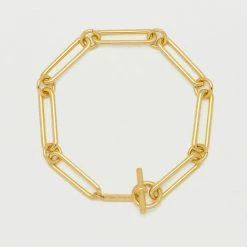 Estella Bartlett Jewellery Long Link T-Bar Mixed Chain Bracelet