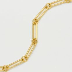 Estella Bartlett Jewellery Long Link T-Bar Mixed Chain Bracelet 9 Estella Bartlett Jewellery Long Link T-Bar Mixed Chain Bracelet