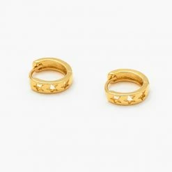 Estella Bartlett Sale Cut Out Stars Mini Hoop Earrings