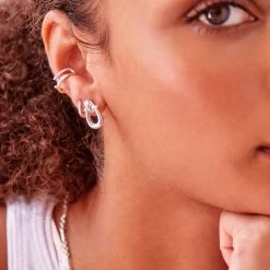 Estella Bartlett Sale Horseshoe Hinge Earrings