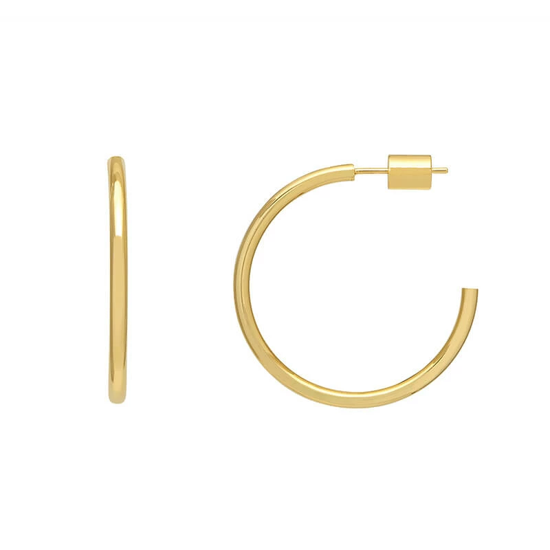 Estella Bartlett Large Chunky Hoop Earrings Best Sellers 5 Estella Bartlett Large Chunky Hoop Earrings Best Sellers