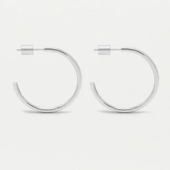 Estella Bartlett Large Chunky Hoop Earrings