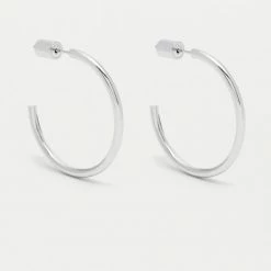 Estella Bartlett Large Chunky Hoop Earrings