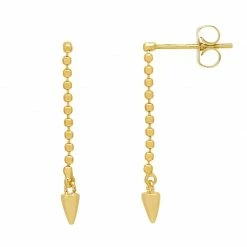 Estella Bartlett Chain Drop CZ Spike Earrings Sale 10 Estella Bartlett Chain Drop CZ Spike Earrings Sale