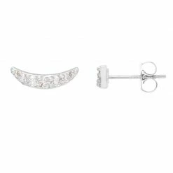 Estella Bartlett Sale CZ Ear Climber Stud Earrings