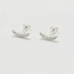 Estella Bartlett Sale CZ Ear Climber Stud Earrings