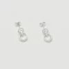 Estella Bartlett Sale Textured Loop Drop Earrings