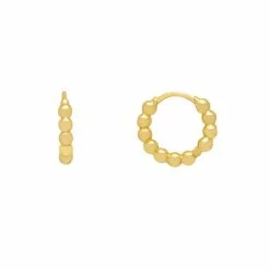Estella Bartlett Best Sellers Beaded Mini Huggie Earrings