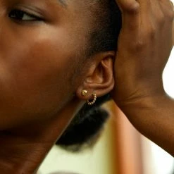 Estella Bartlett Best Sellers Beaded Mini Huggie Earrings