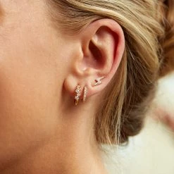 Estella Bartlett Constellation CZ Hoop Earrings Best Sellers