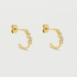 Estella Bartlett Sales Shop 6 Estella Bartlett Constellation CZ Hoop Earrings Best Sellers