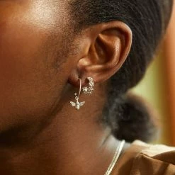 Estella Bartlett Best Sellers Wildflower Daisy Chain Hoop Earrings