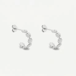 Estella Bartlett Best Sellers Wildflower Daisy Chain Hoop Earrings