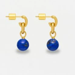 Estella Bartlett Sale Gemstone Drop Hoop Earrings