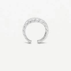 Estella Bartlett Textured Rope Double Hoop Illusion Ear Cuff Sale