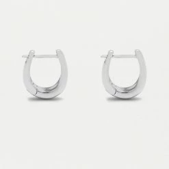 Estella Bartlett Tapered Huggie Hinge Hoop Earrings