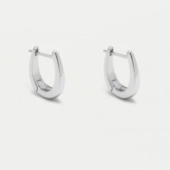 Estella Bartlett Tapered Huggie Hinge Hoop Earrings