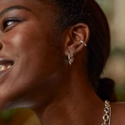 Estella Bartlett Triple Hoop Illusion Earrings