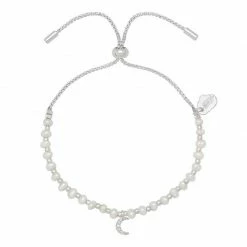 Estella Bartlett Sale Pave Set CZ Moon And Pearl Amelia Bracelet 10 Estella Bartlett Sale Pave Set CZ Moon And Pearl Amelia Bracelet