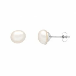 Estella Bartlett Baroque Pearl Stud Earrings Jewellery