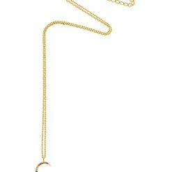 Estella Bartlett Sale CZ Rainbow Moon Necklace 31 Estella Bartlett Sale CZ Rainbow Moon Necklace