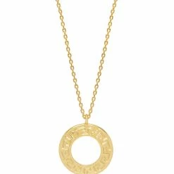 Estella Bartlett Geometric Circle Necklace