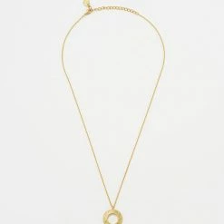 Estella Bartlett Geometric Circle Necklace