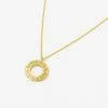 Estella Bartlett Geometric Circle Necklace