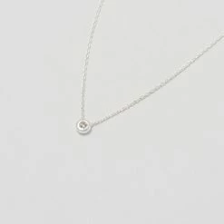 Estella Bartlett Elongated Link CZ Necklace Sale