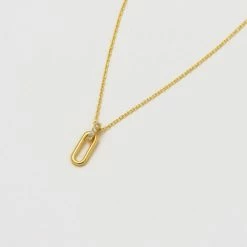 Estella Bartlett Elongated Link CZ Necklace Sale