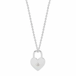 Estella Bartlett Heart Padlock Necklace Sale