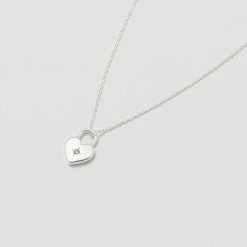Estella Bartlett Heart Padlock Necklace Sale