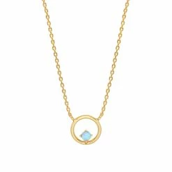 Estella Bartlett Opal Circle Necklace Sale