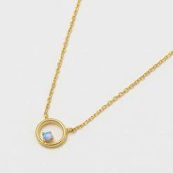 Estella Bartlett Opal Circle Necklace Sale