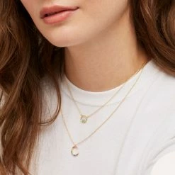 Estella Bartlett Opal Circle Necklace Sale