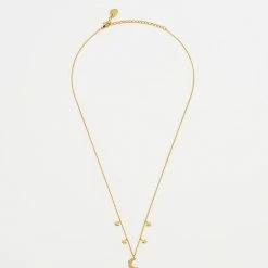 Estella Bartlett Moon And Star Charm Necklace