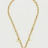 Estella Bartlett Chunky Chain Celestial Motif Necklace