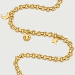 Estella Bartlett Chunky Chain Celestial Motif Necklace