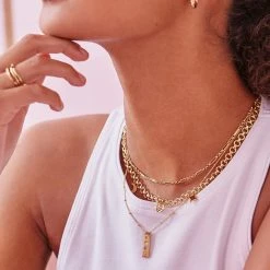 Estella Bartlett Best Sellers Oval Link Chain Necklace