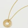 Estella Bartlett Organic CZ Circles Necklace Sale