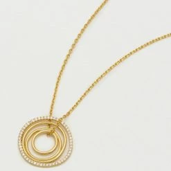 Estella Bartlett Organic CZ Circles Necklace Sale
