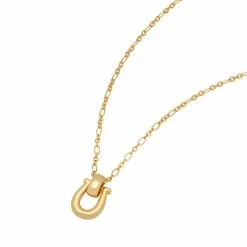 Estella Bartlett Horseshoe Hinge Necklace