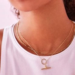 Estella Bartlett Best Sellers T-Bar Link Necklace