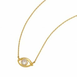 Estella Bartlett Eye CZ Necklace