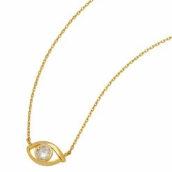 Estella Bartlett Eye CZ Necklace