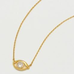 Estella Bartlett Eye CZ Necklace