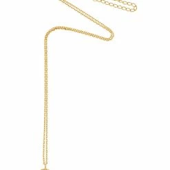 Estella Bartlett Pave Disc Necklace Sale